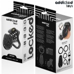 ADDICTED TOYS LOCKED - GAIOLA DE PÃNIS OCO COM CORRENTE 10,5 CM